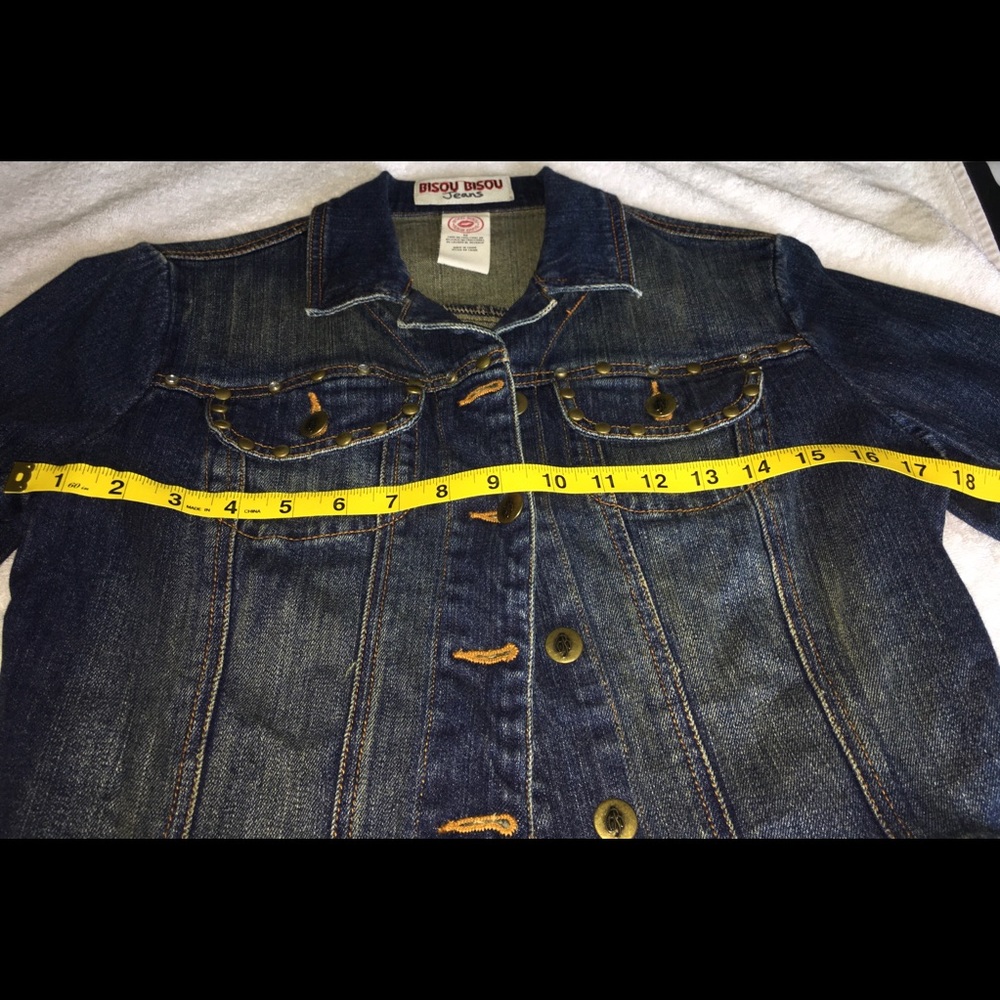 Denim embellished jacket - Picture 2 of 12